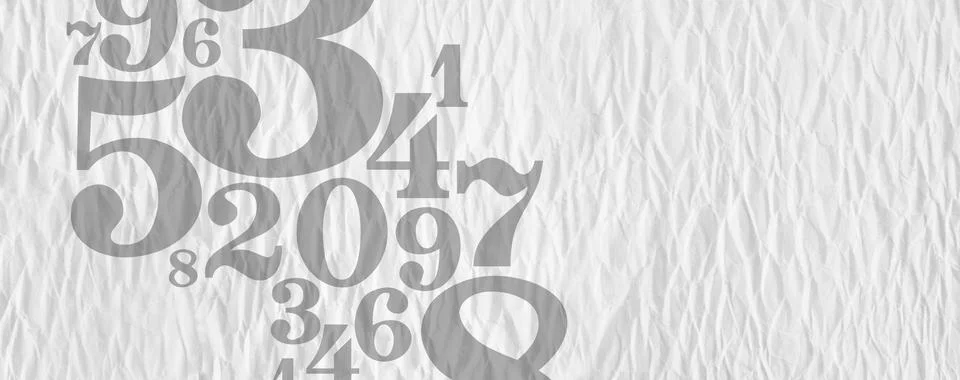 Background with numbers. Stock Illustration