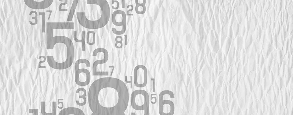 Background with numbers. Stock Illustration