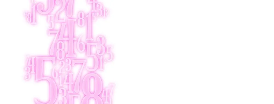 Background with numbers. イラスト素材