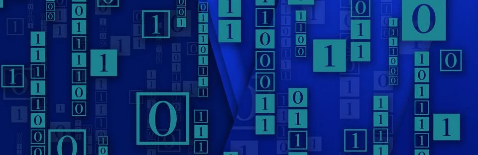 Background with numbers. Stock Illustration