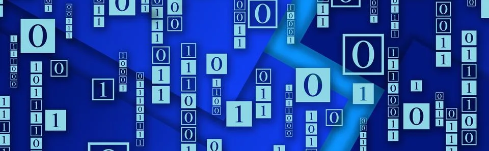 Background with numbers. イラスト素材