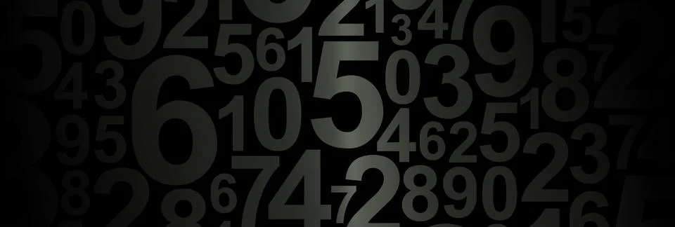 Background with numbers. イラスト素材