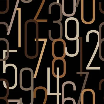 Background with numbers. Stock Illustration