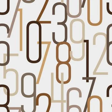 Background with numbers. イラスト素材