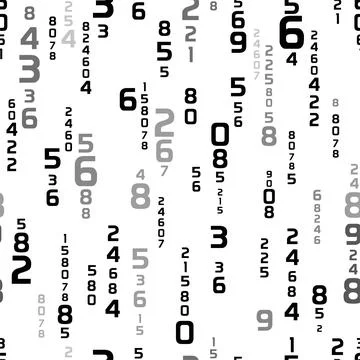 Background with numbers. Stock Illustration