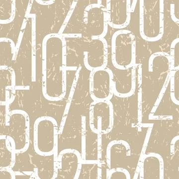 Background with numbers. Stock Illustration