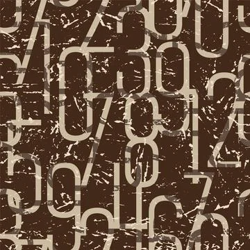 Background with numbers. Stock Illustration