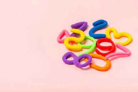 Background of numbers. Stock Photos