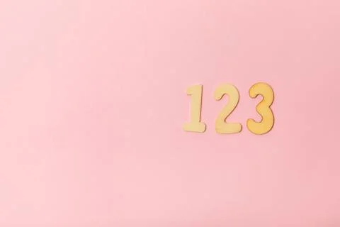 Background of numbers. Stock Photos
