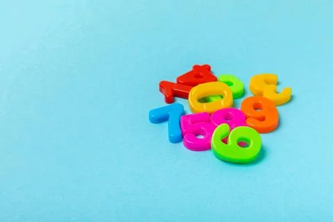 Background of numbers. Stock Photos