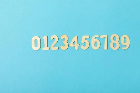 Background of numbers. Stock Photos