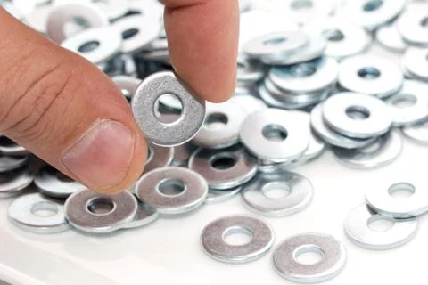 Background from the nuts. macro Stock Photos