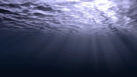 Background of Ocean Waves from underwater 動画素材 111946230