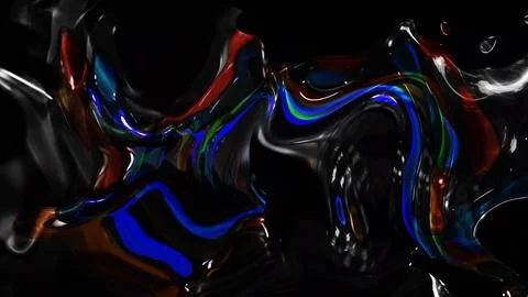 Background oily marble liquid Abstract oily liquid Stock Illustration
