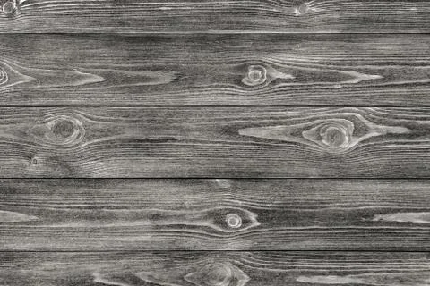 Background from old boards close up. Black and white. Stock Photos