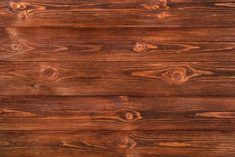 Background from old boards close up. Brown color. Stock Photos