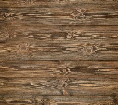 Background from old boards close up. Brown color. Stock Photos