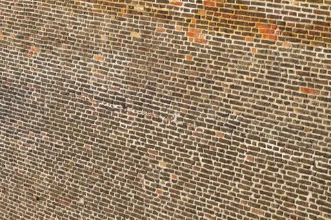 Background  old brick wall Stock Photos