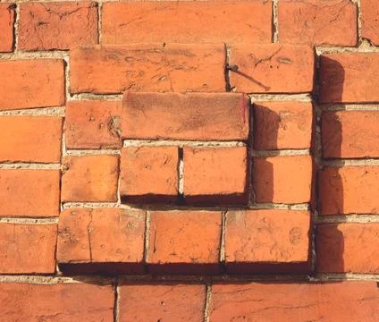 Background of an old brick wall Stock Photos