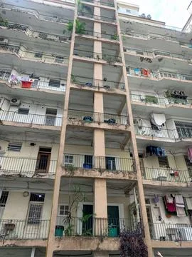 Background of an old building Stock Photos