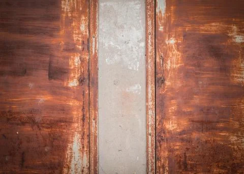 Background of old door. Stock Photos