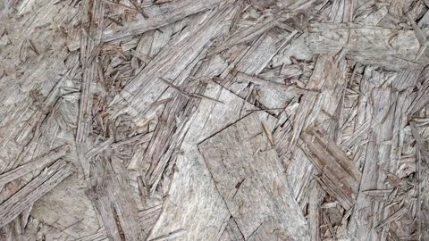 Background, old gray rough fiberboard, plywood, rotating Video stock 243991871