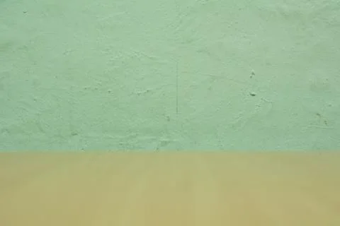 Background of an old green rough wall Stock-Fotos