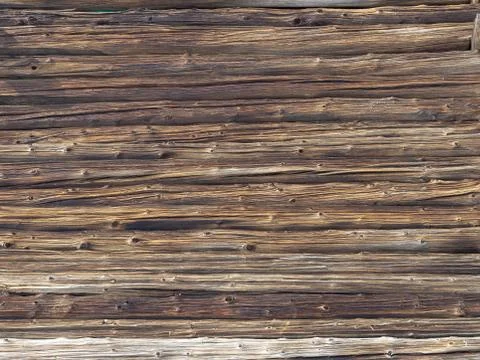 Background of old house trunk wall Stock Photos
