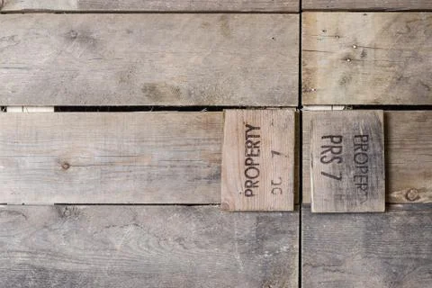 Background old planks. Close up  textured  old grunge wooden fence. Stock Photos