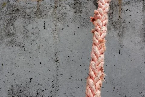 Background with an old rope Stock Photos