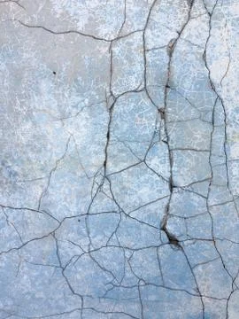 Background with old rough antique wall terracotta with cracks and splits Stock Photos