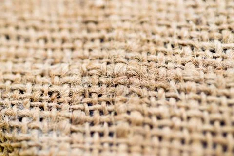 Background of old sack material Stock Photos