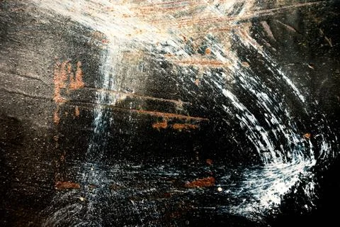 Background of old steel wall to rust. , Copy space for text Foto stock