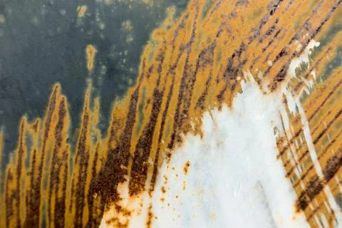 Background of old steel wall to rust. , Copy space for text Foto stock