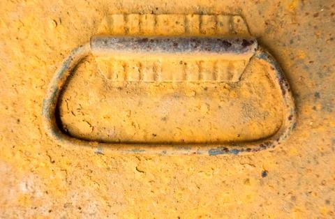 Background of old steel wall to rust. , Copy space for text Fotos de archivo