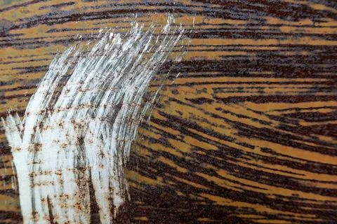 Background of old steel wall to rust. , Copy space for text Foto stock