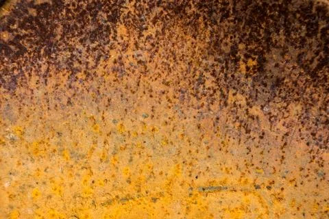 Background of old steel wall to rust. , Copy space for text Stock Photos