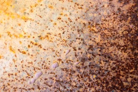 Background of old steel wall to rust. , Copy space for text Stock Photos