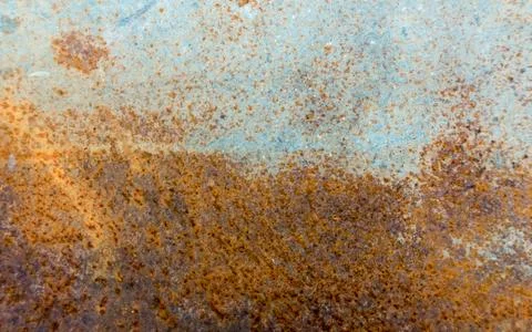 Background of old steel wall to rust. , Copy space for text Stock Photos