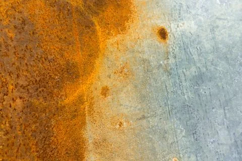 Background of old steel wall to rust. , Copy space for text Stock Photos