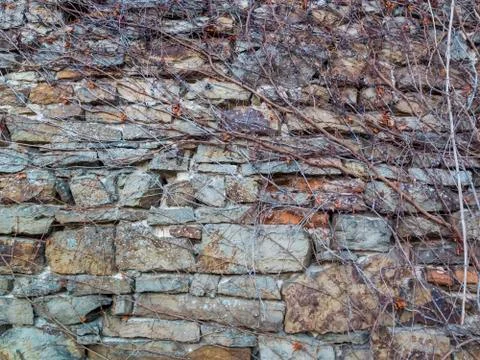 Background of old stone wall Stock Photos