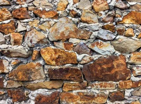Background of old stone wall Stock Photos