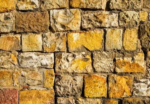 Background of old stone wall Stock Photos
