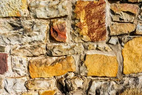 Background of old stone wall Stock Photos