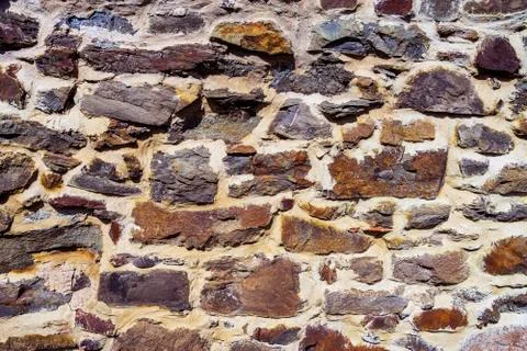 Background of old stone wall Stock Photos