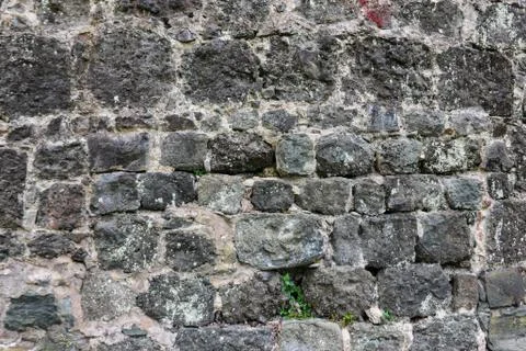 Background of the old stone wall Stock Photos
