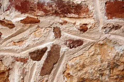 Background old stone wall Stockfoto's
