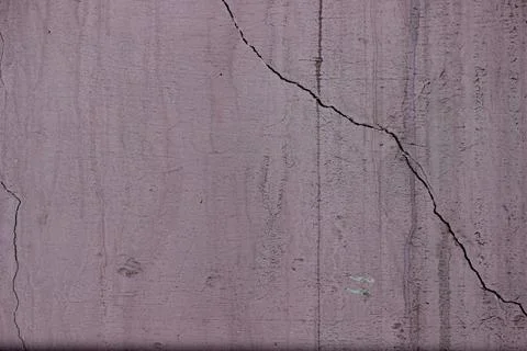 Background old whitewashed wall with cracks texture Stock Photos