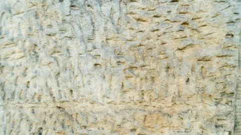 Background: old yellow wall close-up Фото