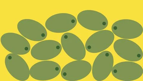 Background olive fruit green fresh nature unique stack Illustrazione stock